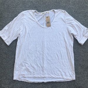 Michael Stars scoop neck w/ cuffed sleeves size OS